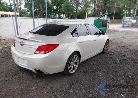2012 Buick Regal Gs из США, поврежденный, VIN 2G4GV5GV3C9135929